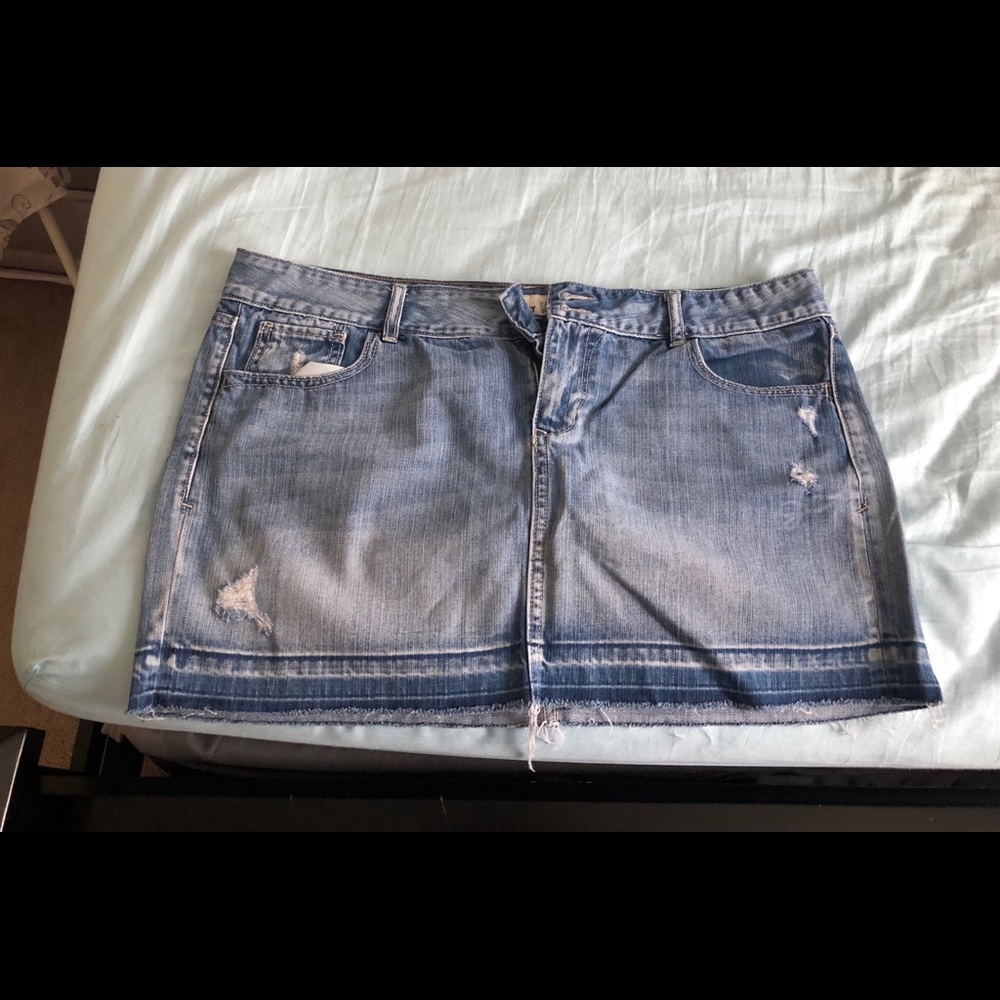Denim skirt